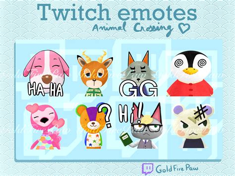 Made An Emote Pack 🥰 Ranimalcrossing