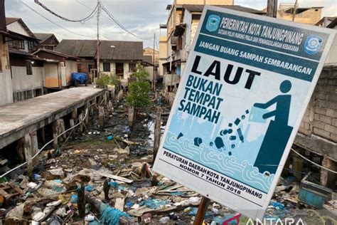 Sampah Nonorganik Di Perairan Tanjungpinang Meningkat Ton Per Hari