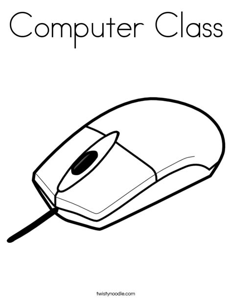 Computer Parts Coloring Pages - Coloring Home