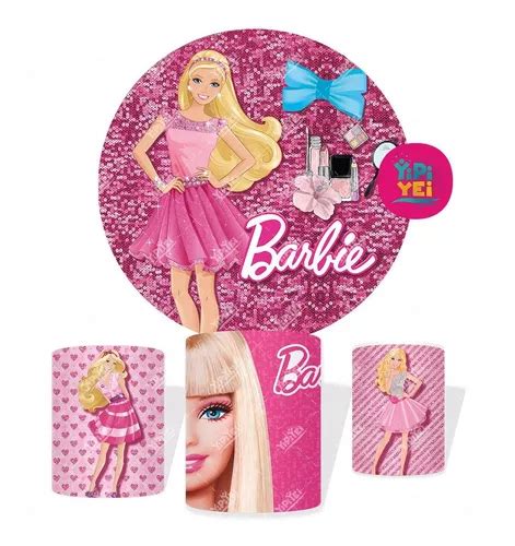 Funda Barbie Tela Sublimada Mampara 1 2m Y 3 Cilindros Meses sin interés