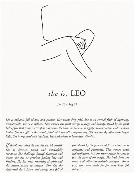 Pin By Megan May On Quick Saves In 2024 Leo Quotes Leo Zodiac Facts Leo