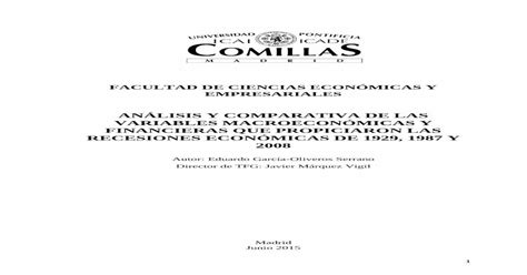 AnÁlisis Y Comparativa De Las Variables MacroeconÓmicas Pdf Document