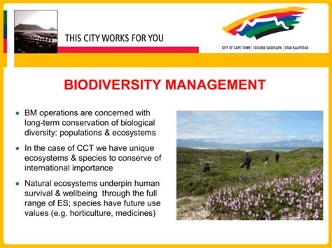 Biodiversity Management