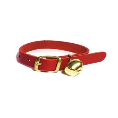 Generico Collar De Cuero Para Gato Con Cascabel Pets And Friends