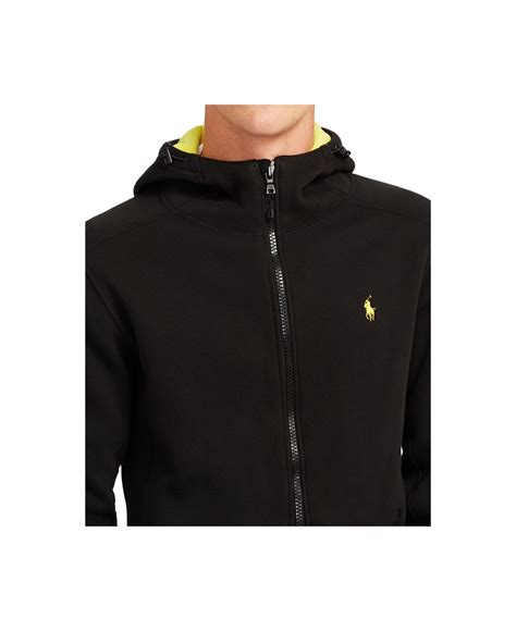 Lyst Polo Ralph Lauren Fleece Full Zip Hoodie In Black For Men