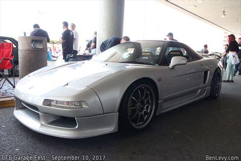 Silver Honda Nsx