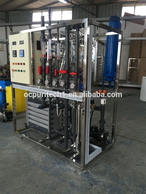 Water Filter Plant Ultrapure Water Treatment Ro Edi System Ocpuritech