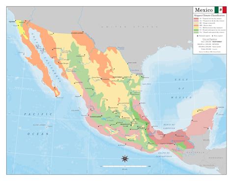 Quiet Cartography: Climates of Mexico