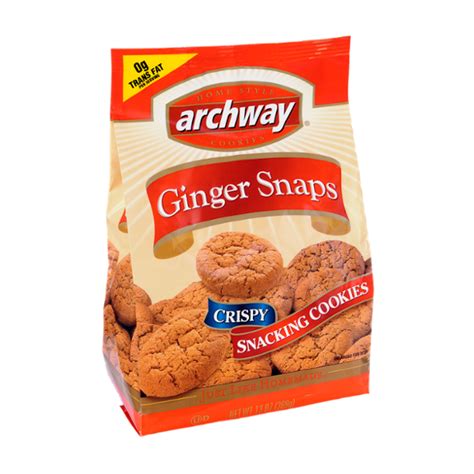 Archway Ginger Snaps Crispy Snacking Cookies Reviews 2020