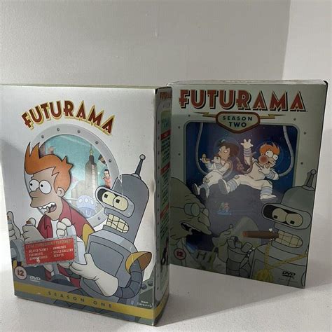 Futurama Dvd Box Sets Season 1 And Season 2 Great Depop