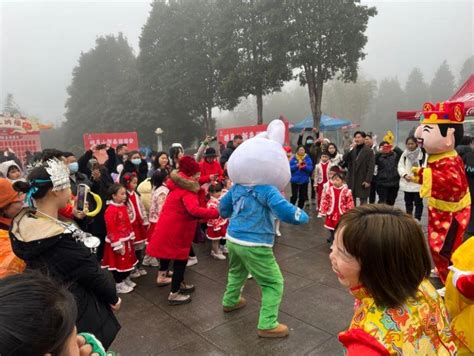 网络中国节春节春之景 烟火气归来新春明月山景区人气旺 江南都市网