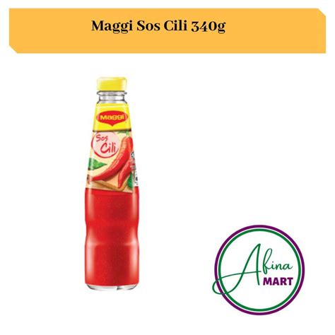 Maggi Sos Cili 340g Lazada