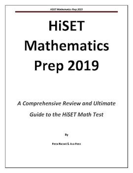 Hiset Mathematics Prep A Comprehensive Review Tpt