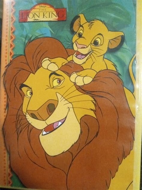 Vintage Disney S The Lion King Cd And Cassette Read Along Book Ebay