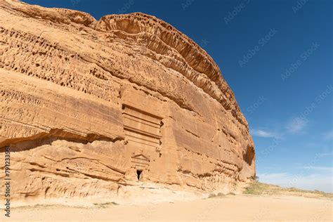 Al Ula Saudi Arabia The Amous Tombs Of The Nabatean Civilization Al