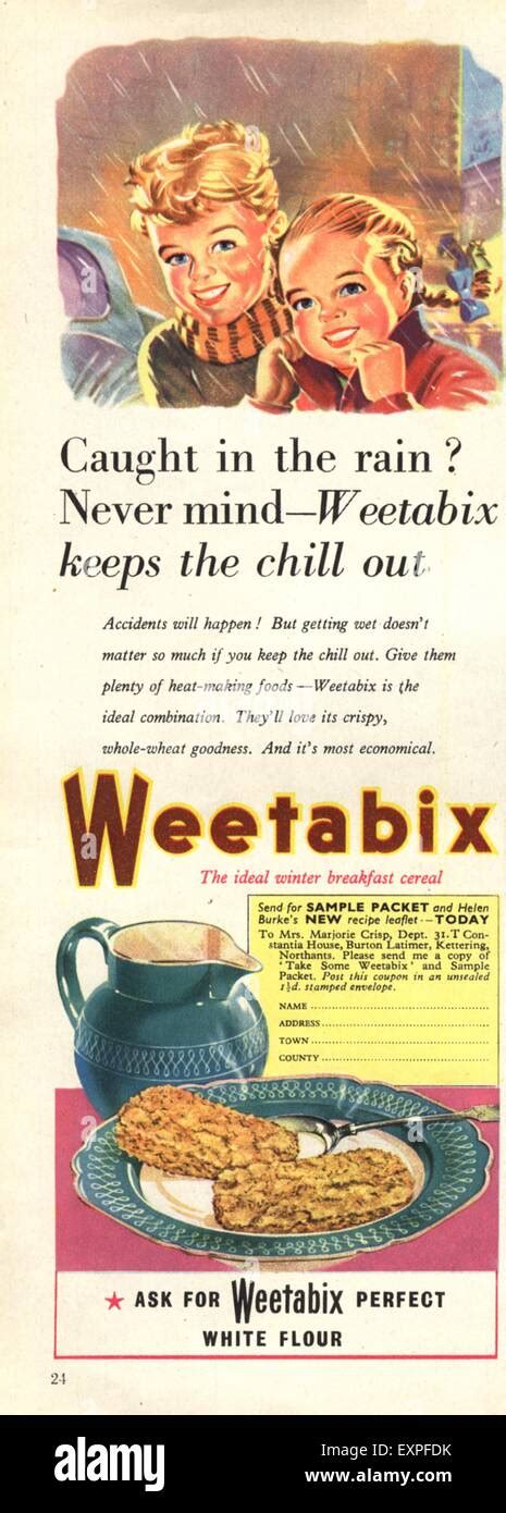 Weetabix Advert Hi Res Stock Photography And Images Alamy