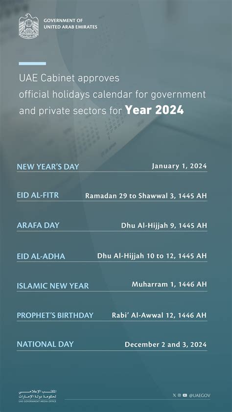 List Of Holidays In Uae 2024 Clara Demetra