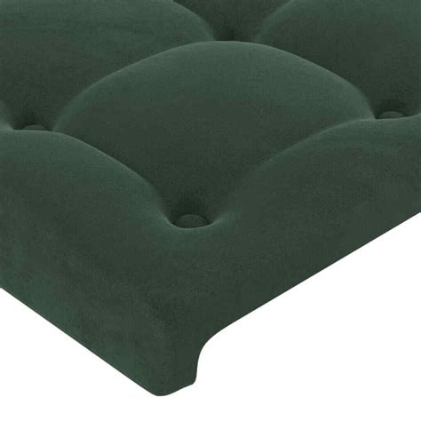 T Te De Lit LED Vert Fonc 80x5x118 128 Cm Velours EBay