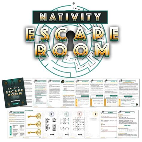 Escape Room Ideas for Kids: Nativity Challenge | Escape room, Escape ...