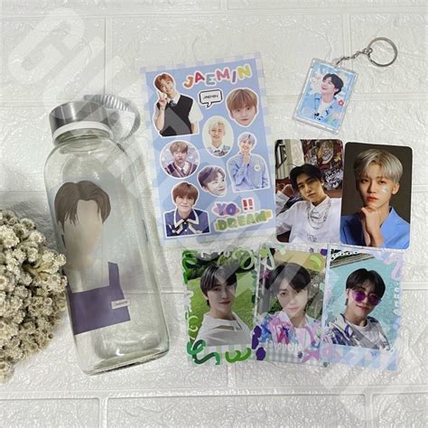 Jual Paket Botol Tumblr Kaca Jaemin Nct Kpop Murah Wajib Co Bubble