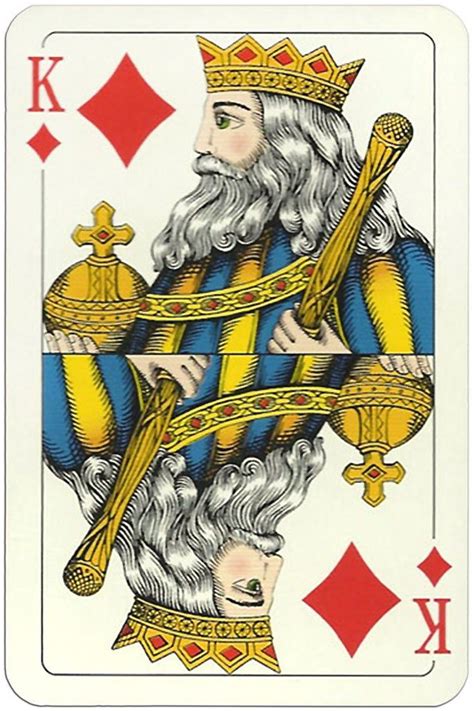 Classic Playing Cards Karty Do Gry By Trefl Poland King Of Diamonds