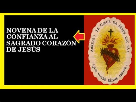 Novena De La Confianza Al Sagrado Coraz N De Jes S Youtube