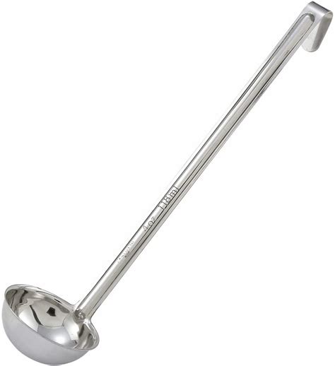 Winco 2 Oz Stainless Steel Ladle Chef Michael Salmon