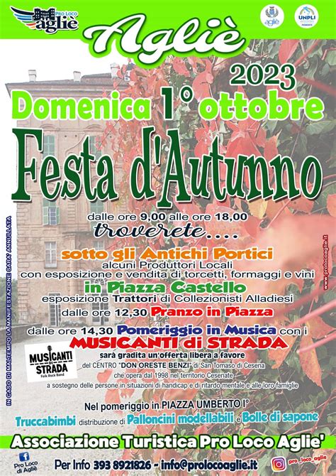 Festa Dautunno E Camminata Ducale Visit Canavese