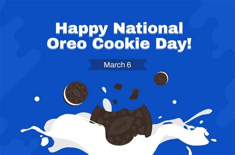 March 6 National Oreo Cookie Day Nationaloreocookieday The Mommies