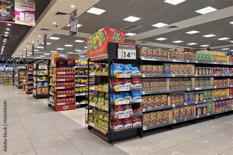 Penang Malaysia 21 Oct 2022 Interior View Of A Aeon Retail Stores