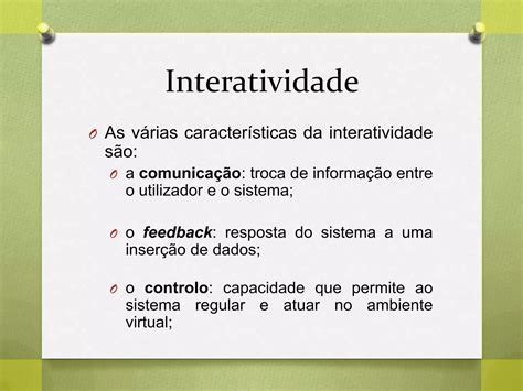 Introdu O Teoria Da Interatividade Ppt