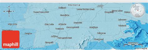 Political Panoramic Map Of Horsham