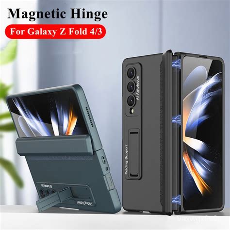 Case For Samsung Galaxy Fold4 Z Fold 4 3 2 Magnetic Adsorption Hinge Protection Phone Cover