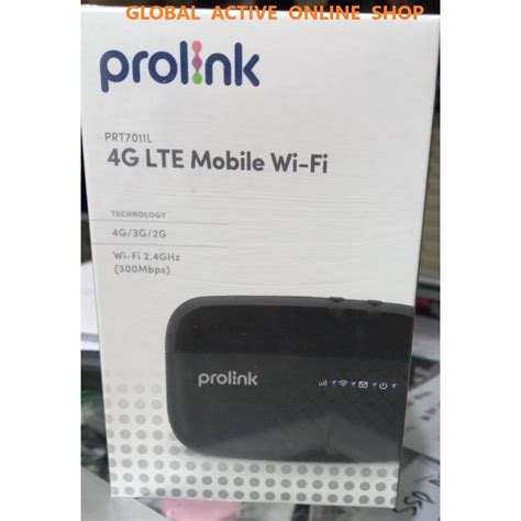 Jual Prolink PRT7011L Modem WiFi 4G LTE Hotspot 300Mbps Smart Mifi Wi