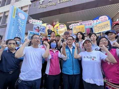 參選屏東縣長 藍營蘇清泉、時力詹智鈞完成登記 政治 中央社 Cna