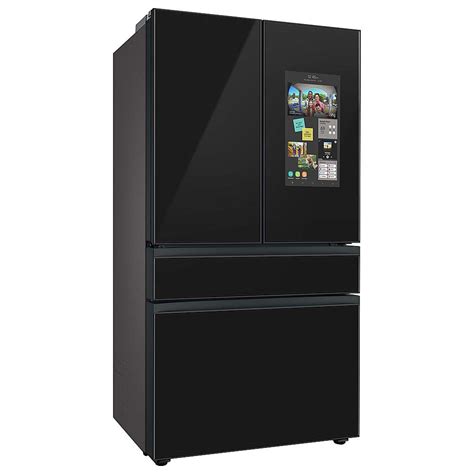 Customer Reviews Samsung Bespoke 23 Cu Ft 4 Door French Door Counter Depth Smart Refrigerator