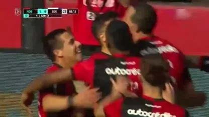 Newell S Vs Boca Por La Liga Profesional El Gol De Juan Manuel