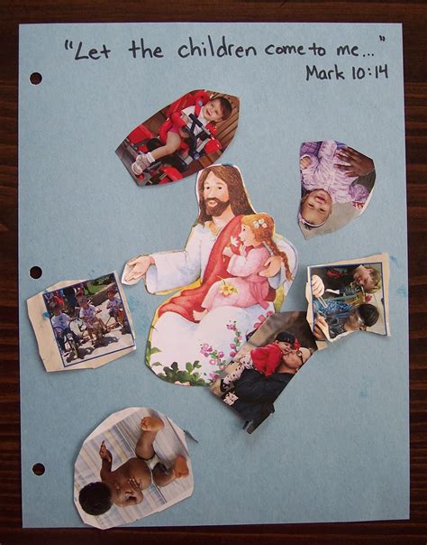 Jesus Loves The Little Children Bible Crafts Bible Story Crafts