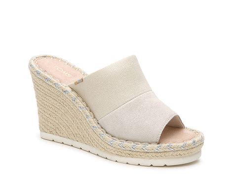 TOMS Monica Espadrille Wedge Sandal Women S Free Shipping DSW