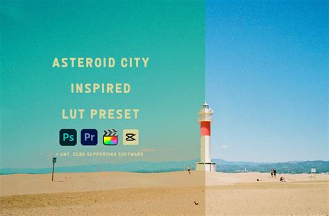 Wes Anderson Asteroid City Inspired Lut Preset Color Grading For