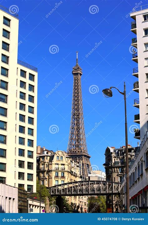 View On Eiffel Tower Paris France Stock Photo Image Of Ancient