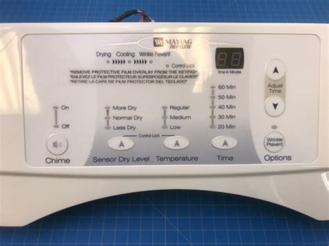 Genuine Maytag Neptune Dryer Control Panel Assembly 35001228 35001269 35001229 Ebay