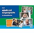 Mimik Und K Rpersprache Therapiekarten Mit Seitigem Booklet