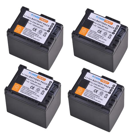 Pcs Bp Bp Bp Camcorder Battery For Canon Vixia Gx Hfg