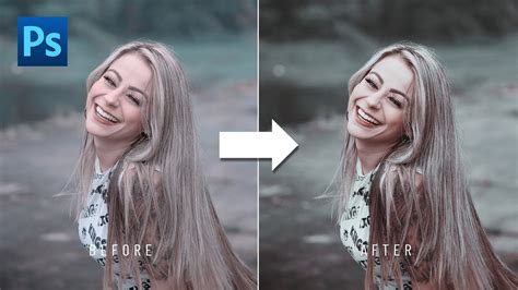 Nature Portrait Color Grading Effect In Photoshop Youtube