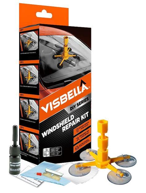 Visbella High Quality Diy Auto Windscreen Windshield Repair Kit Blister