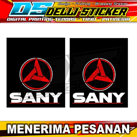 Jual Stiker Cutting Nyala Variasi Karpet Lumpur Belakang Truk Ukuran