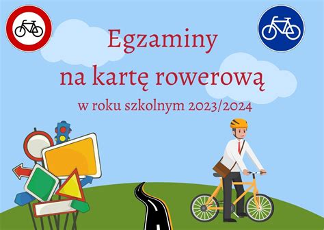 Egzamin na kartę rowerową w roku szkolnym 2023 2024 Szkoła Podstawowa