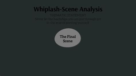 Whiplash-Scene Analysis by Kiana Mohr