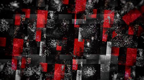 Red & black abstract 4K wallpaper download